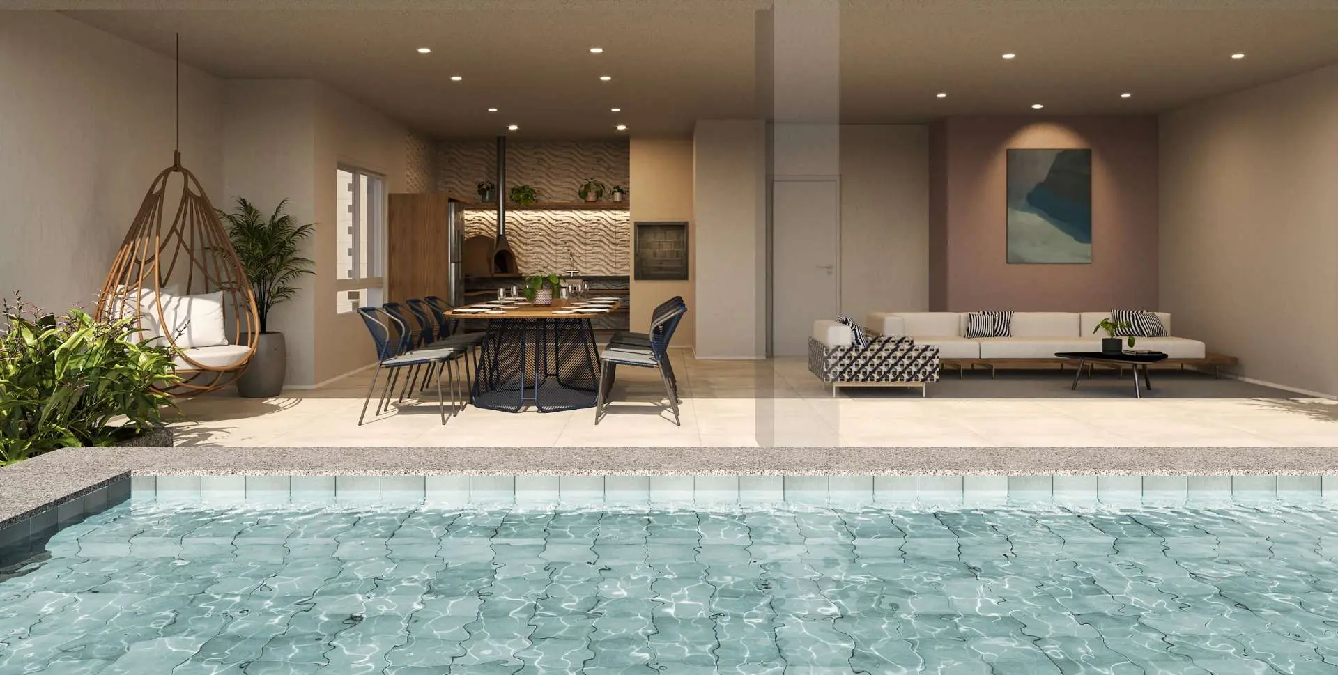 PERSPECTIVA ILUSTRADA - ESPAÇO FAMÍLIA